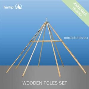 Tentipi Wooden pole set 15